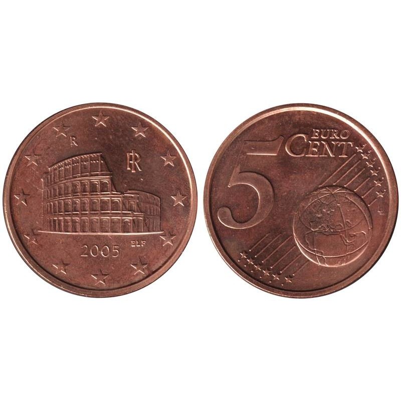 ITALIE - 5 cents - 2005