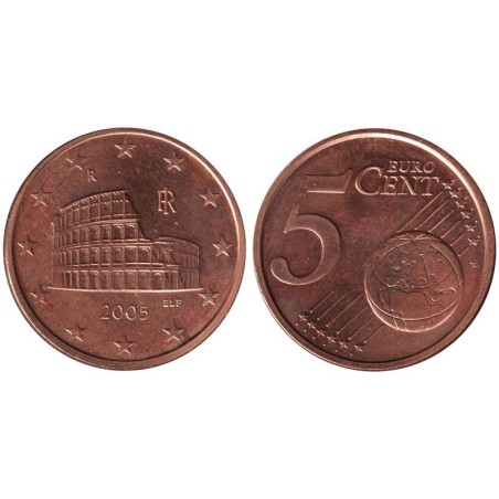 ITALIE - 5 cents - 2005