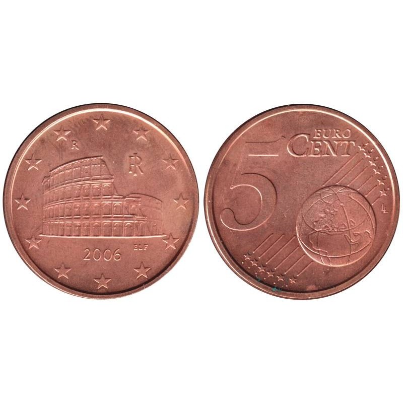 ITALIE - 5 cents - 2006