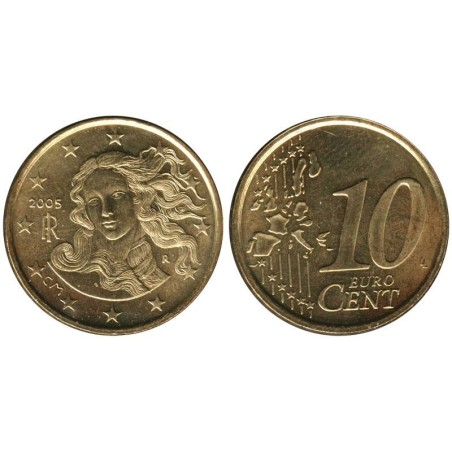 ITALIE - 10 cents - 2005