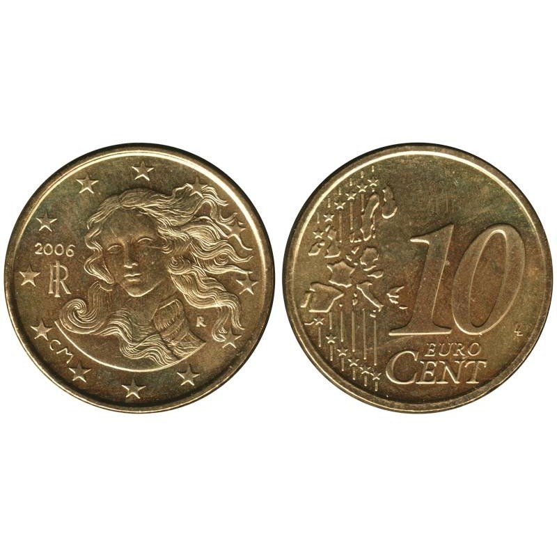 ITALIE - 10 cents - 2006