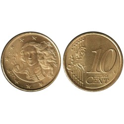 ITALIE - 10 cents - 2008