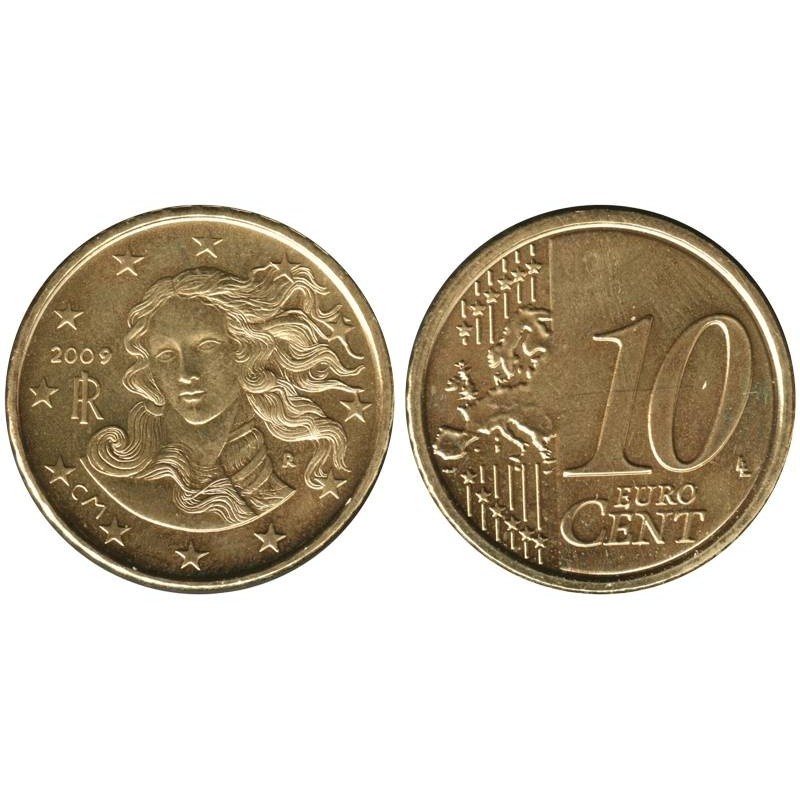 ITALIE - 10 cents - 2009