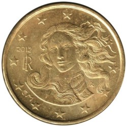 ITALIE - 10 cents - 2012