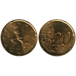ITALIE - 20 cents - 2002