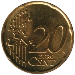 ITALIE - 20 cents - 2002