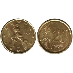 ITALIE - 20 cents - 2009