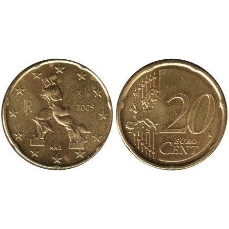 ITALIE - 20 cents - 2009