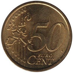 ITALIE - 50 cents - 2002