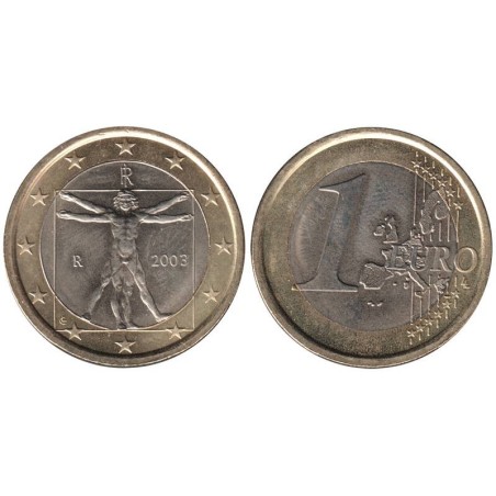 ITALIE - 1 euro - 2003