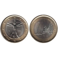 ITALIE - 1 euro - 2005