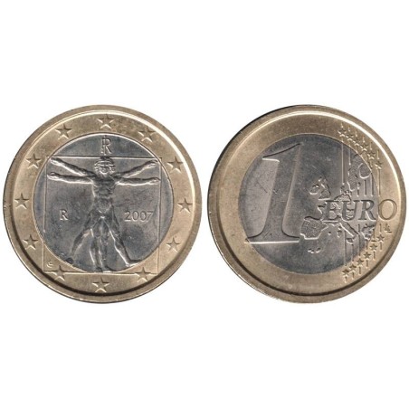 ITALIE - 1 euro - 2007