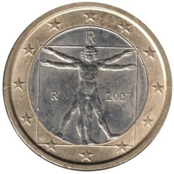 ITALIE - 1 euro - 2007