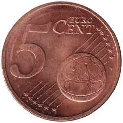 LETTONIE - 5 cents - 2014