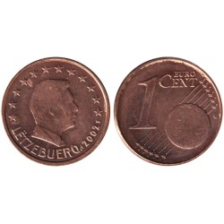 LUXEMBOURG - 1 cent - 2002