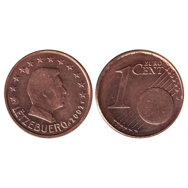 LUXEMBOURG - 1 cent - 2002