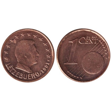 LUXEMBOURG - 1 cent - 2002