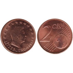 LUXEMBOURG - 2 cents - 2002