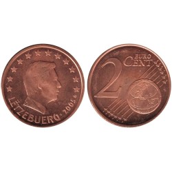 LUXEMBOURG - 2 cents - 2005