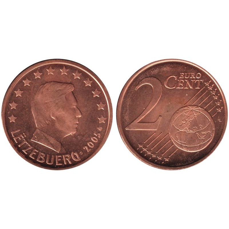LUXEMBOURG - 2 cents - 2005