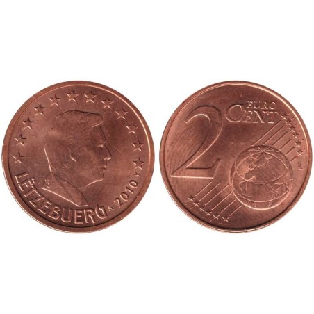 LUXEMBOURG - 2 cents - 2010