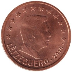 LUXEMBOURG - 2 cents - 2010
