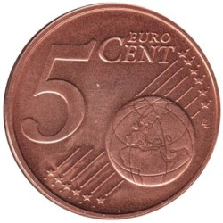 LUXEMBOURG - 5 cents - 2004