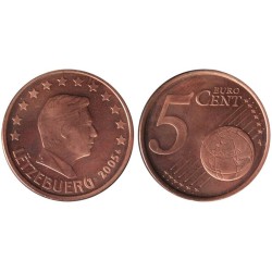 LUXEMBOURG - 5 cents - 2005