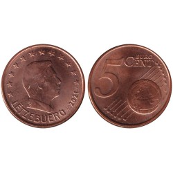 LUXEMBOURG - 5 cents - 2021