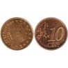 LUXEMBOURG - 10 cents - 2003 - plaquée or