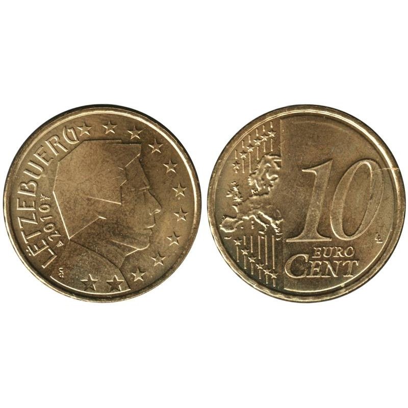 LUXEMBOURG - 10 cents - 2010