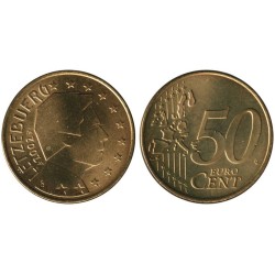 LUXEMBOURG - 50 cents - 2002