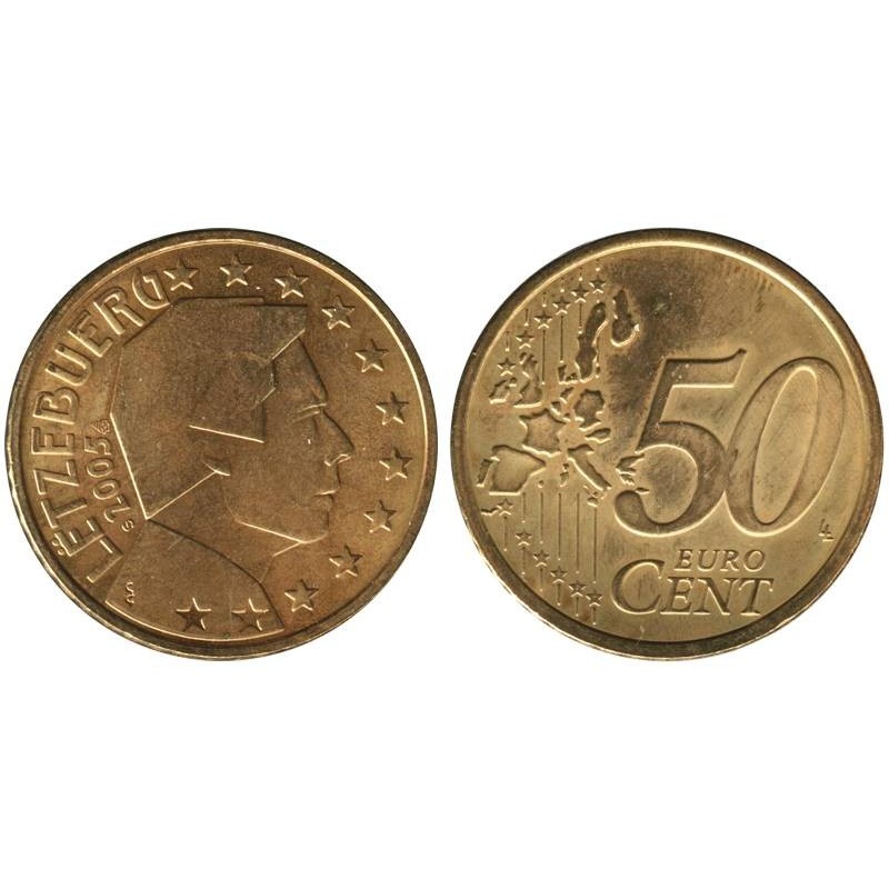 LUXEMBOURG - 50 cents - 2005