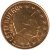 LUXEMBOURG - 50 cents - 2008 - plaquée or