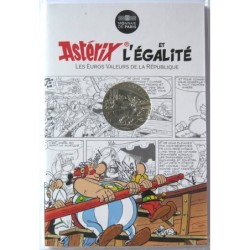 FRANCE - Blister - 10 euros - Astérix I - Egalité - Effort - Astérix aux Jeux Olympiques - 2015