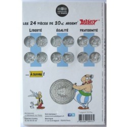 FRANCE - Blister - 10 euros - Astérix I - Fraternité - Bretons - Astérix chez les Bretons - 2015