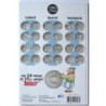 FRANCE - Blister - 10 euros - Astérix II - Liberté - Grille - La Serpe d'Or - 2015
