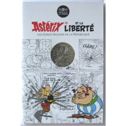 FRANCE - Blister - 10 euros - Astérix II - Liberté - Chaînes - Le tour de Gaule - 2015
