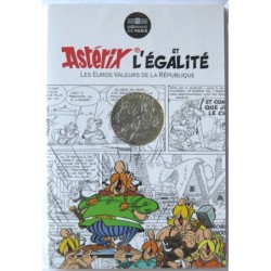FRANCE - Blister - 10 euros - Astérix II - Egalité - Egalité - Unisson - 2015