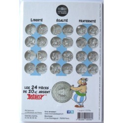 FRANCE - Blister - 10 euros - Astérix II - Egalité - Egalité - Unisson - 2015