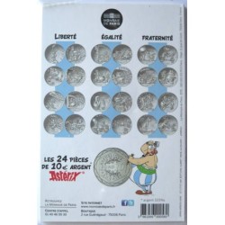 FRANCE - Blister - 10 euros - Astérix II - Egalité - Distribution - Astérix gladiateur - 2015