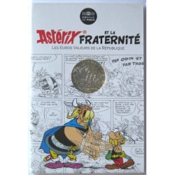FRANCE - Blister - 10 euros - Astérix II - Fraternité - Normands - Astérix et les normands - 2015