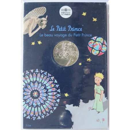 FRANCE - Blister - 10 euros - Le Petit Prince visite Notre-Dame - 2016