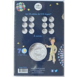 FRANCE - Blister - 10 euros - Le Petit Prince visite Notre-Dame - 2016