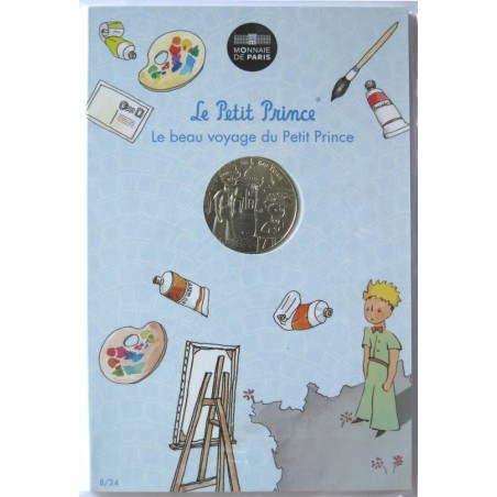 FRANCE - Blister - 10 euros - Le Petit Prince et les peintres - 2016