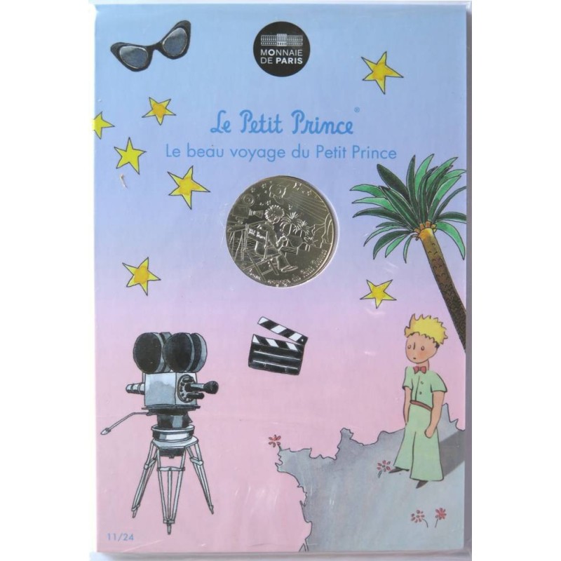 FRANCE - Blister - 10 euros - Le Petit Prince fait du cinéma - 2016