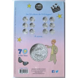 FRANCE - Blister - 10 euros - Le Petit Prince fait du cinéma - 2016