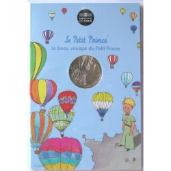FRANCE - Blister - 10 euros - Le Petit Prince en mongolfière - 2016