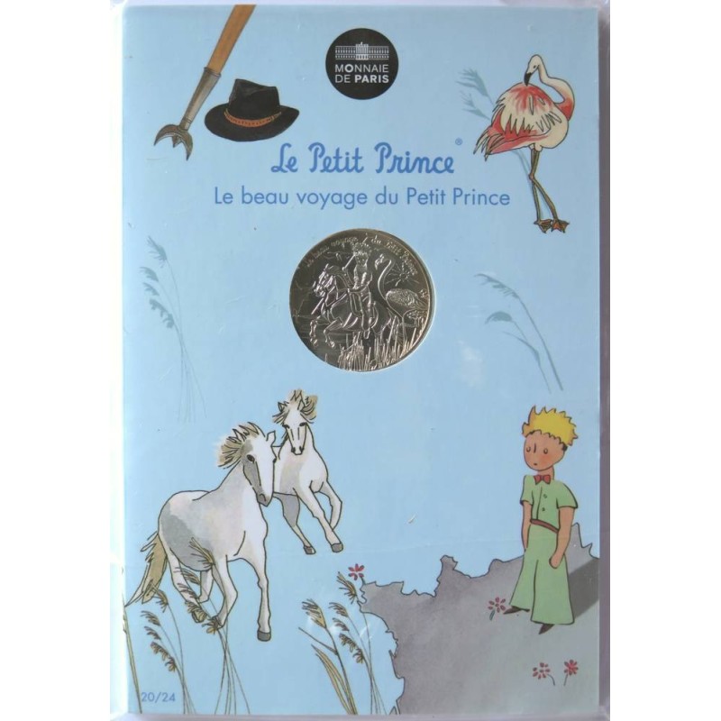 FRANCE - Blister - 10 euros - Le Petit Prince à cheval - 2016