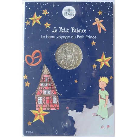 FRANCE - Blister - 10 euros - Le Petit Prince au marché de Noël - 2016